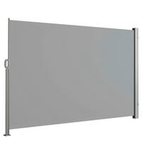 MARKISE - Silberfarben/Hellgrau, Basics, Kunststoff/Metall (400/200cm)