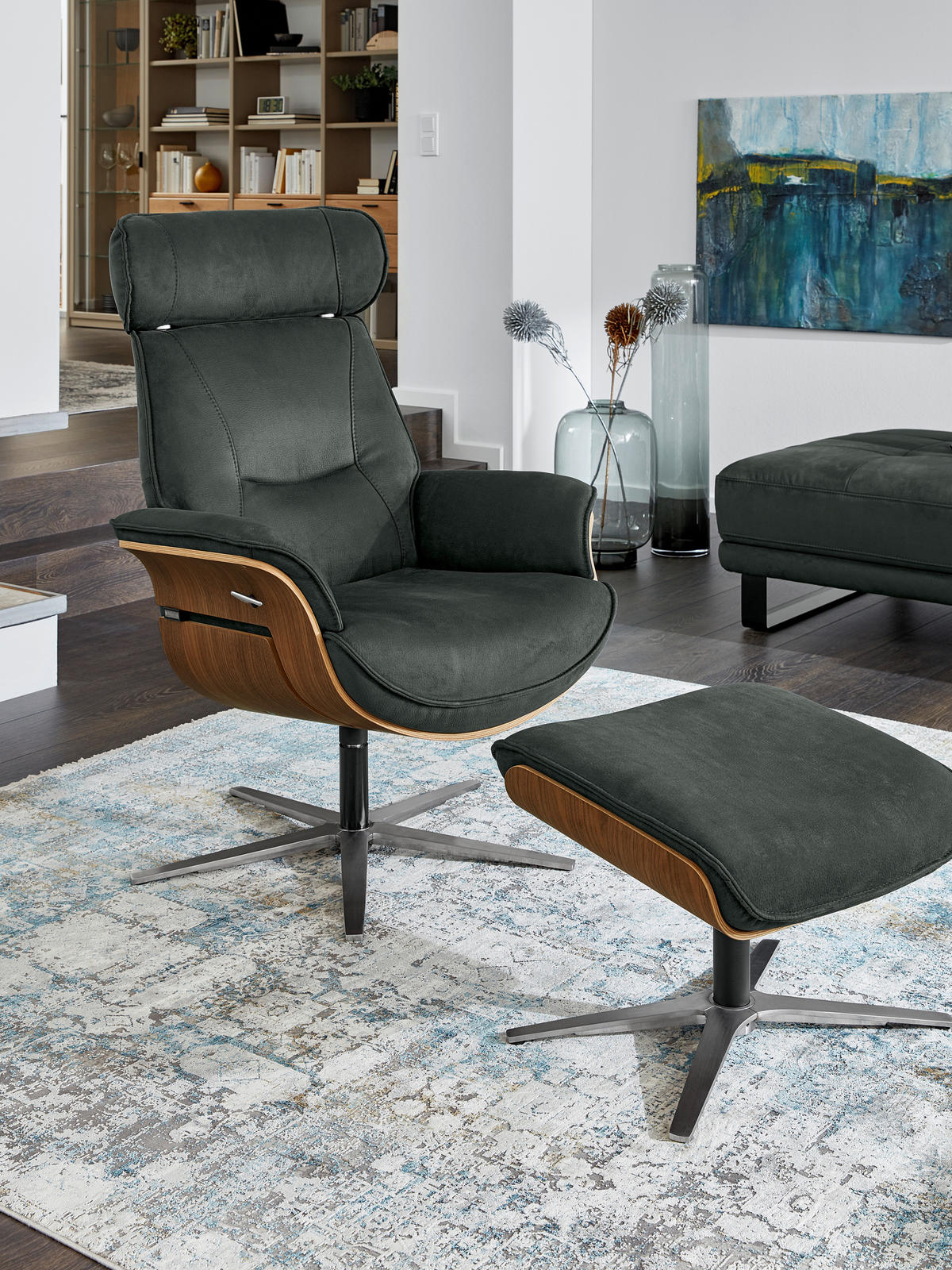 WEBTEPPICH 240/300 cm Grau  - Grau, Design, Textil (240/300cm) - Musterring