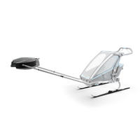 SKILANGLAUF-SET - Schwarz/Alufarben, Basics, Metall - Thule