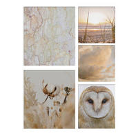 KEILRAHMENBILD Tiere, Strand & Meer, Wolken, Landschaft & Natur 60/80/3 cm  - Naturfarben, Basics, Wellpappe/Textil (60/80/3cm)