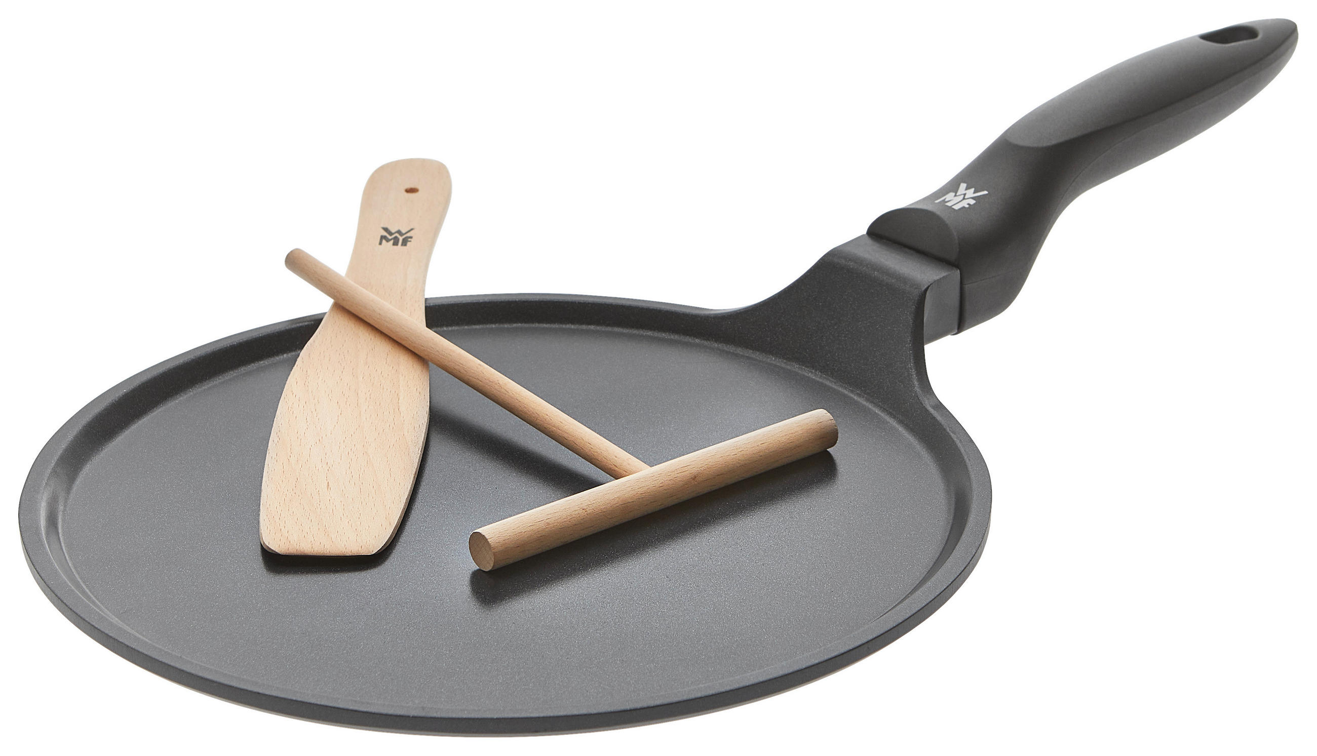 CREPESPFANNE 27 cm PTFE-Antihaftbeschichtung  - Schwarz, LIFESTYLE, Metall (27cm) - WMF
