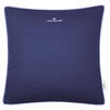 KISSENHÜLLE Dove Signature 40/40 cm  - Blau/Dunkelblau, KONVENTIONELL, Textil (40/40cm) - Tom Tailor