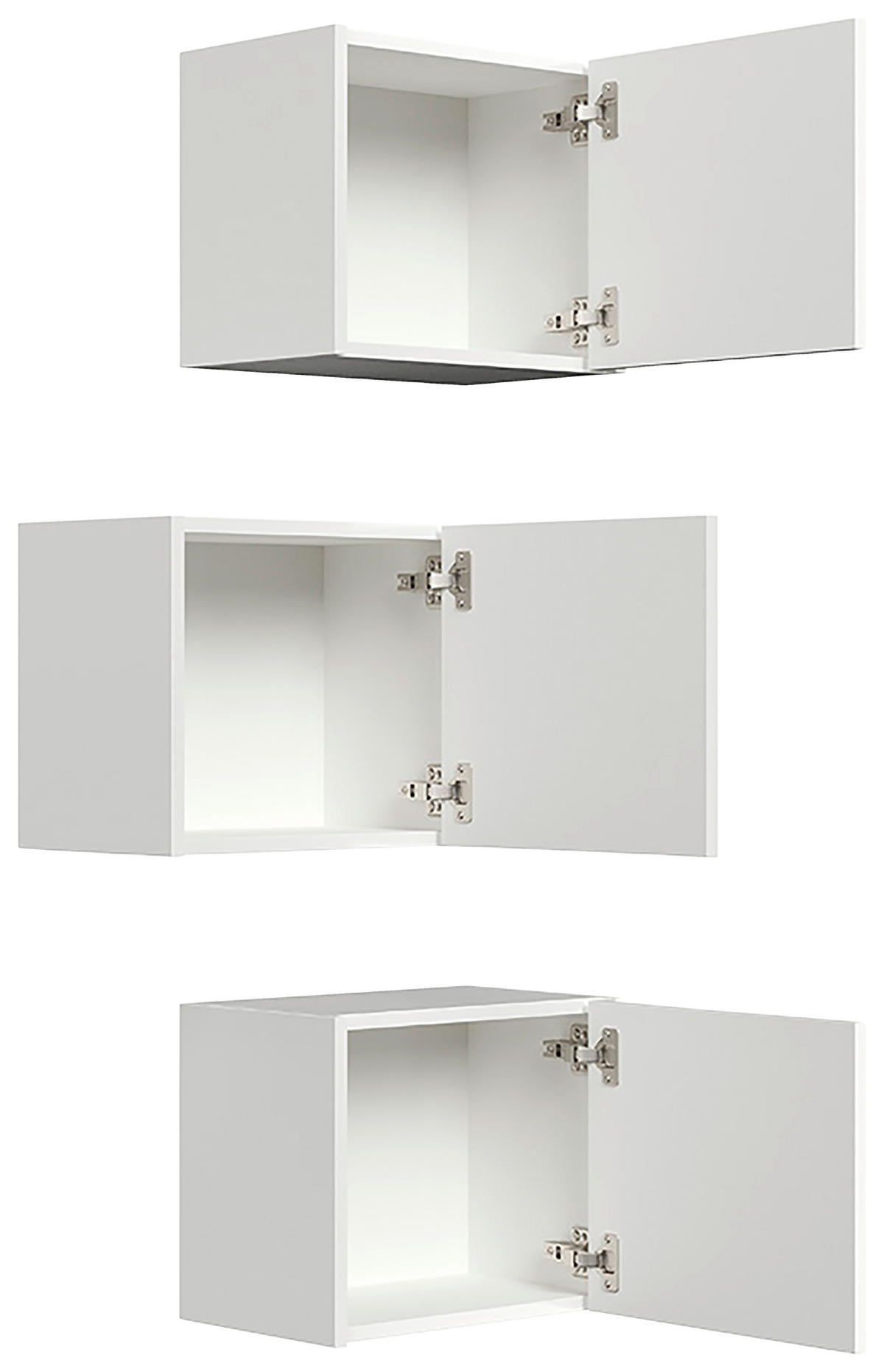 HÄNGESCHRANK  - Weiß Hochglanz, MODERN, Holzwerkstoff - MID.YOU