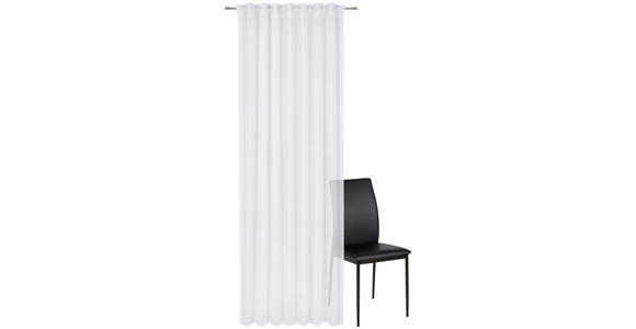 FERTIGVORHANG halbtransparent - Blau, Design, Textil (140/255cm) - Novel