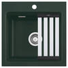 SPÜLE Kara 51 / 50030156  - Dunkelgrün, Basics, Keramik (51/20/51cm) - Systemceram