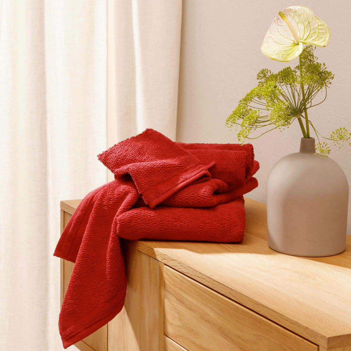 HANDTUCH FROTTANA PEARL Blau  - Blau, Basics, Textil (50/100cm) - Moeve