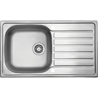 DŘEZ - Basics, kov (86/50cm)