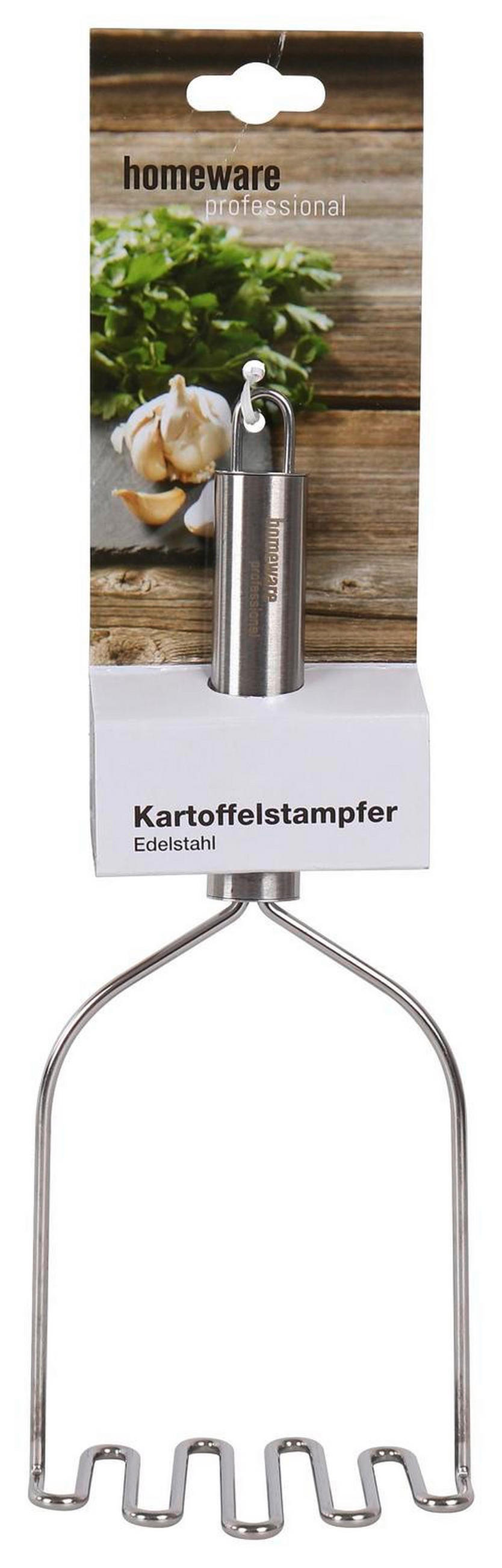 ZDROBITOR PENTRU CARTOFI - culoare inox, Basics, metal (27cm) - Homeware Profession.