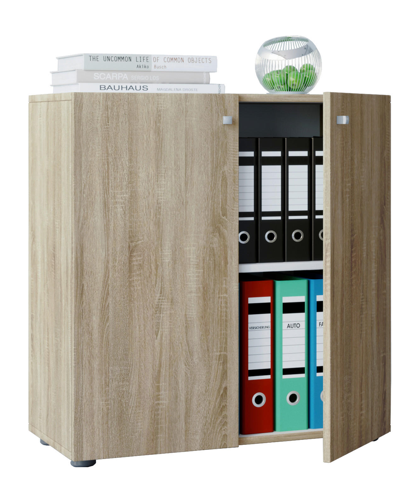 AKTENSCHRANK Eichefarben  - Eichefarben, Basics, Holzwerkstoff (70/74/39cm) - MID.YOU