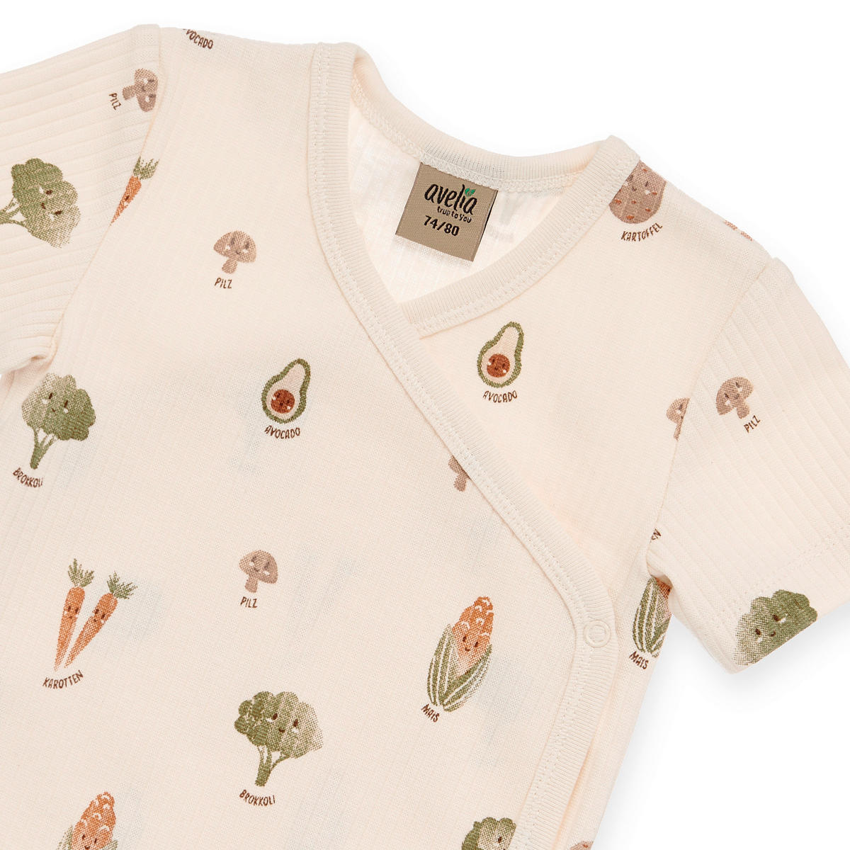 WICKELBODY  - Creme, Basics, Textil (62/68null) - Avelia