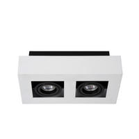 LED-DECKENLEUCHTE 25/14/8.8 cm   - Weiß, Basics (25/14/8.8cm) - Lucide