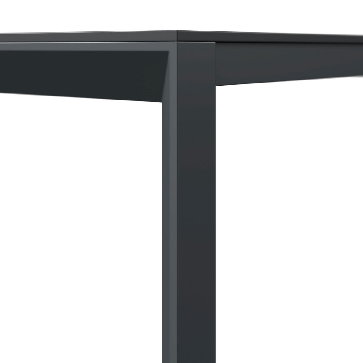 STOL VRTNI  antracit, siva  metal, plastika      - siva/antracit, Design, metal/plastika (220/100/75cm) - Amatio