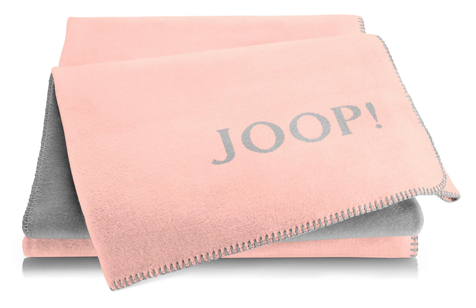 Joop! Wohndecke Uni-Doubleface Rosa 150x200 cm