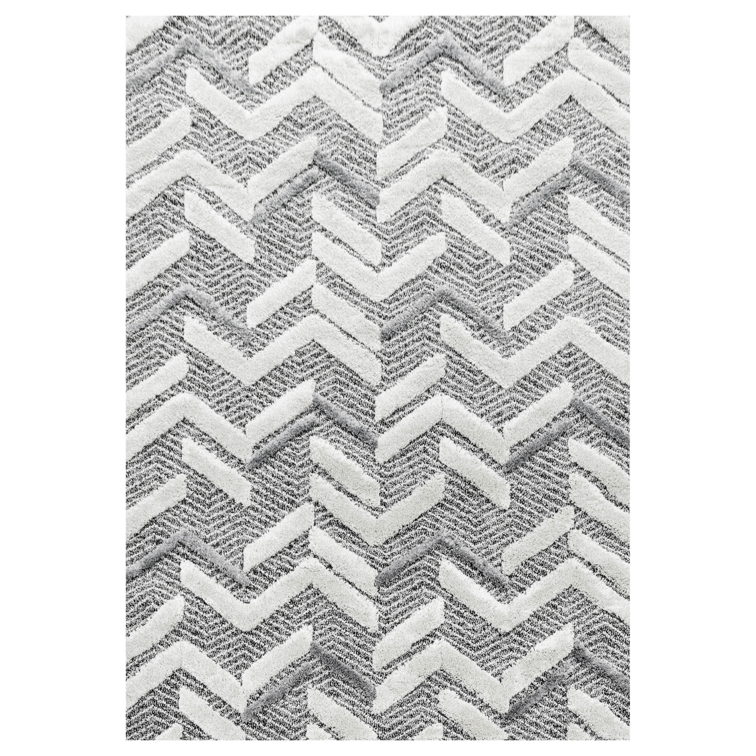WEBTEPPICH 160/230 cm Pisa 4705 grau Grau - Grau, KONVENTIONELL, Textil (160/230cm)