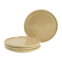 DESSERTTELLERSET Beige 4-teilig Futuro  - Beige, Basics, Keramik (21,5/21,55/13cm) - Creatable