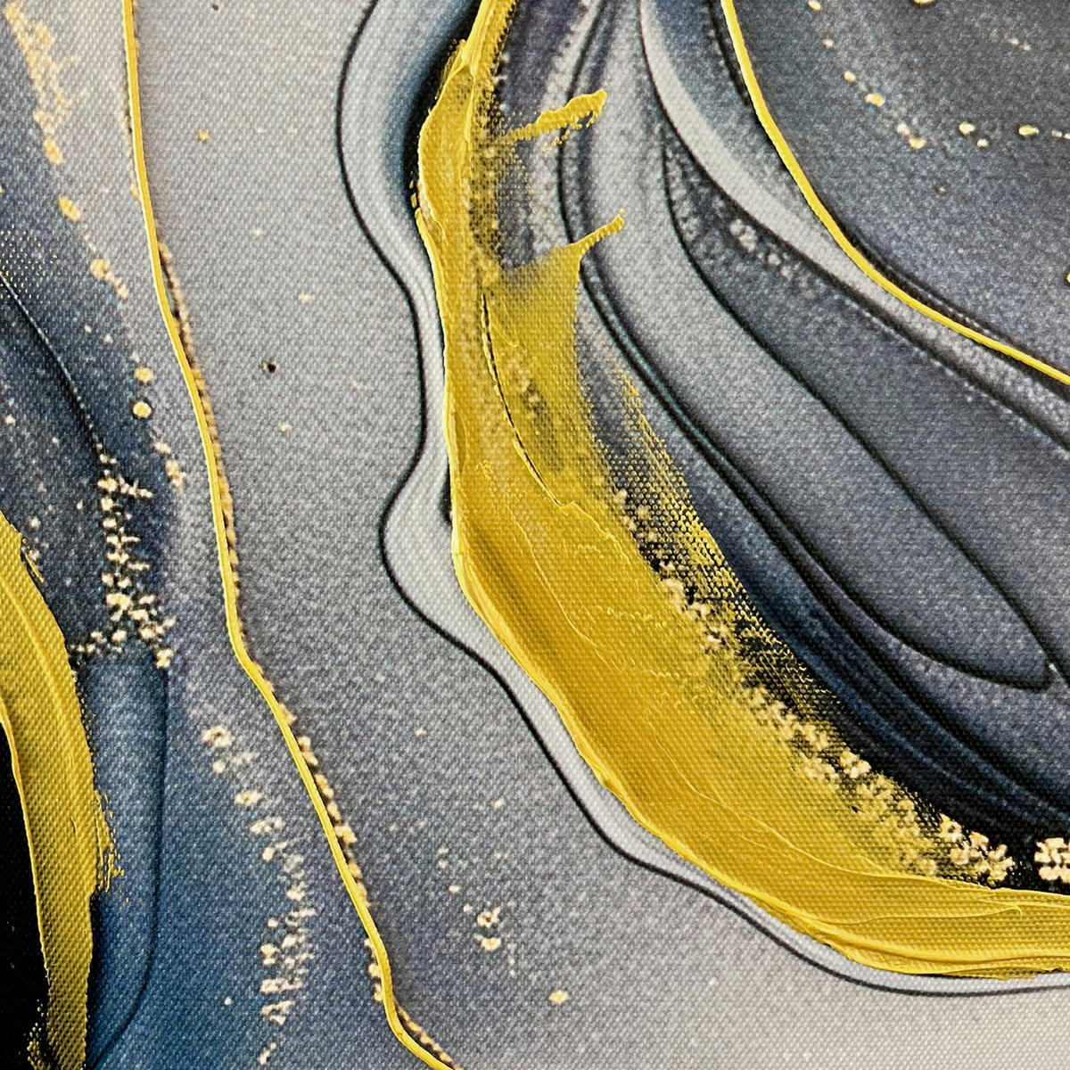 LEINWANDBILD Abstraktes 70/100 cm  - Multicolor, Basics, Holz/Textil (70/100cm)