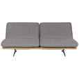 SCHLAFSOFA Palermo in Webstoff Blau, Braun  - Blau/Beige, Design, Holz/Textil (204/92/90cm) - Dieter Knoll