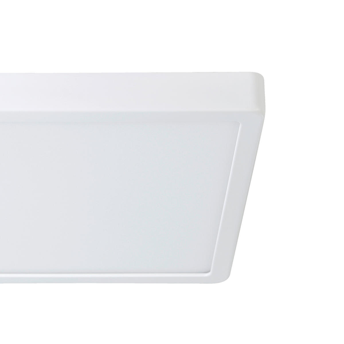 BADEZIMMER-DECKENLEUCHTE Fueva 5 28.5/28.5/3 cm  - Weiß, KONVENTIONELL, Kunststoff/Metall (28.5/28.5/3cm) - Eglo