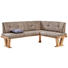 ECKBANK 205/155 cm in Grau, Eichefarben - Eichefarben/Grau, Natur, Holz/Textil (205/155cm) - Valdera ECKBANK 205/155 cm in Grau, Eichefarben - Eichefarben/Grau, Natur, Holz/Textil (205/155cm) - Valdera