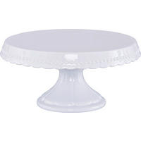 TORTENPLATTE 23/12 cm  - Weiß, Basics, Keramik (23/12cm) - Birkmann