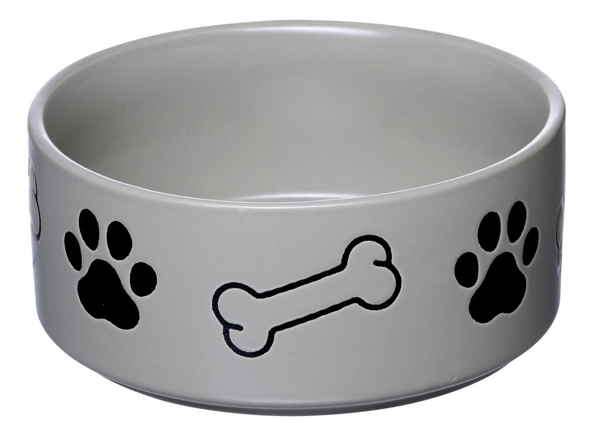 FUTTERNAPF - Grau, Trend, Keramik (1,4l) - Ritzenhoff Breker