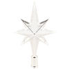 CHRISTBAUMSPITZE  - Silberfarben, Basics, Kunststoff (7/16/25,5cm)
