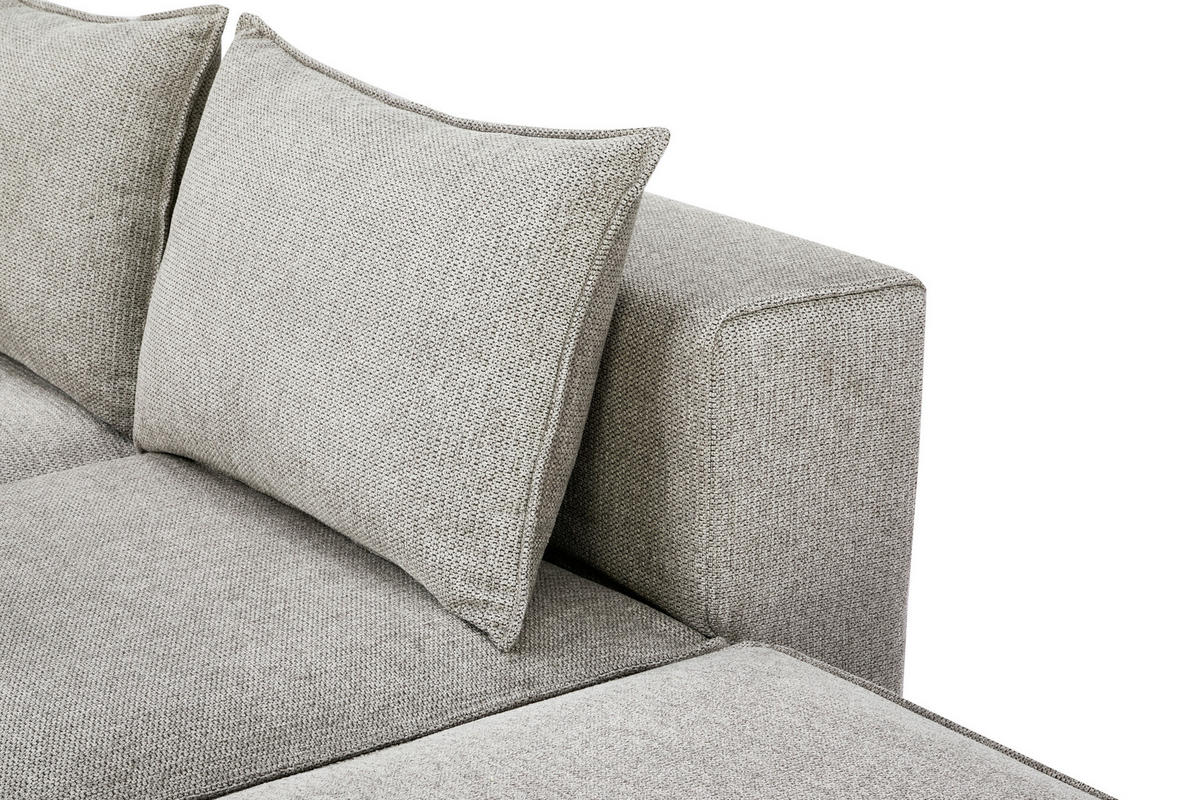 SOFAELEMENT in Webstoff Naturfarben  - Naturfarben, Design, Kunststoff/Textil (90/80/90cm) - Carryhome