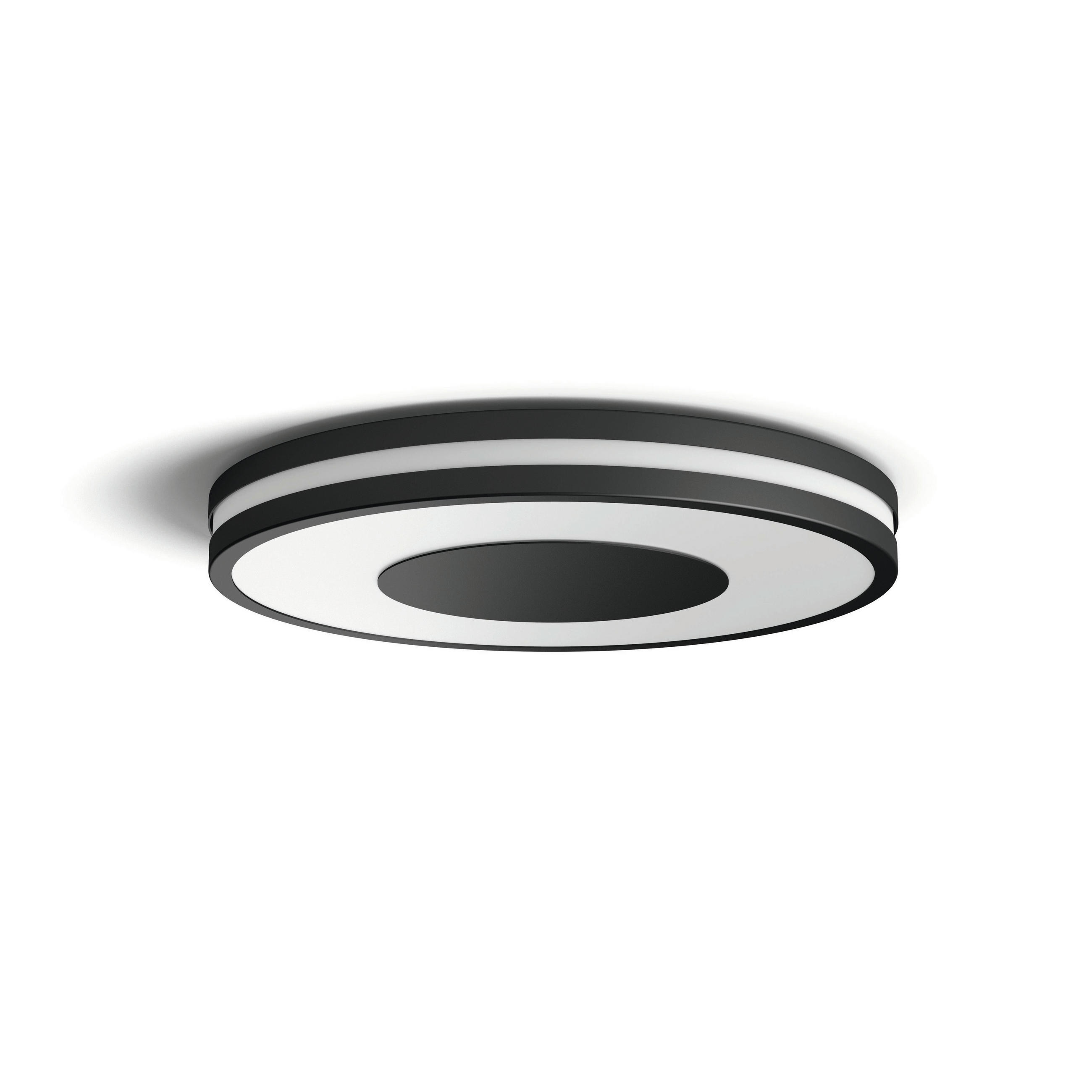 LED-DECKENLEUCHTE 34,8/5,1 cm    - Schwarz, Design, Metall (34,8/5,1cm) - Philips HUE