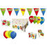Partyset Partyset "Happy Birthday" - Multicolor, Papier/Kunststoff