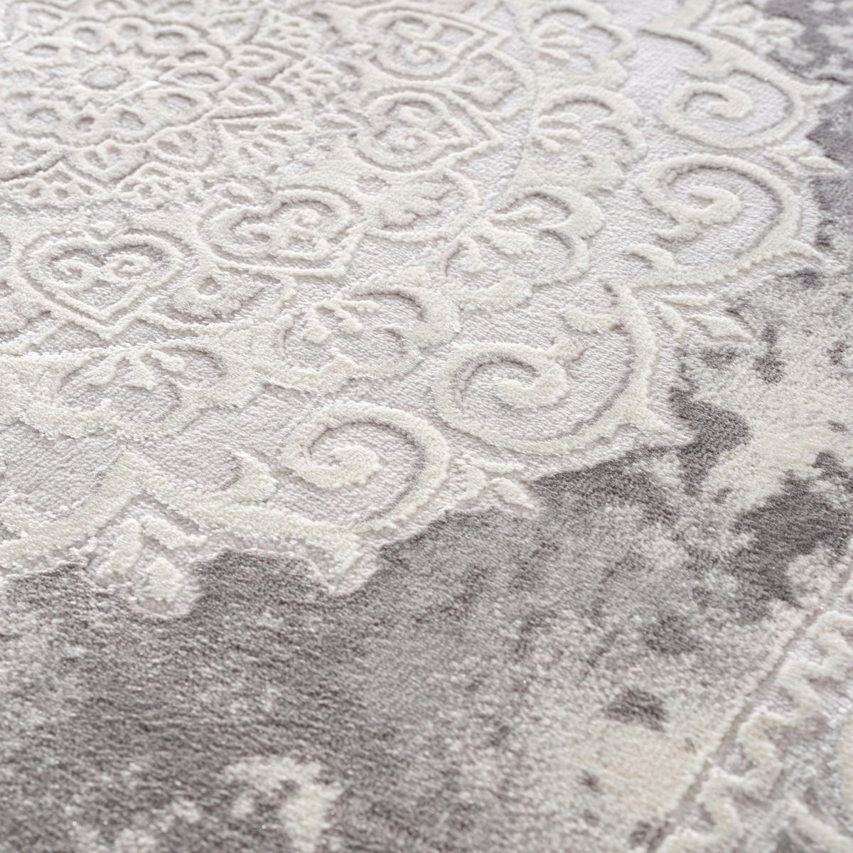 LÄUFER 80/300 cm Harmony  - Hellgrau, LIFESTYLE, Textil (80/300cm) - Novel