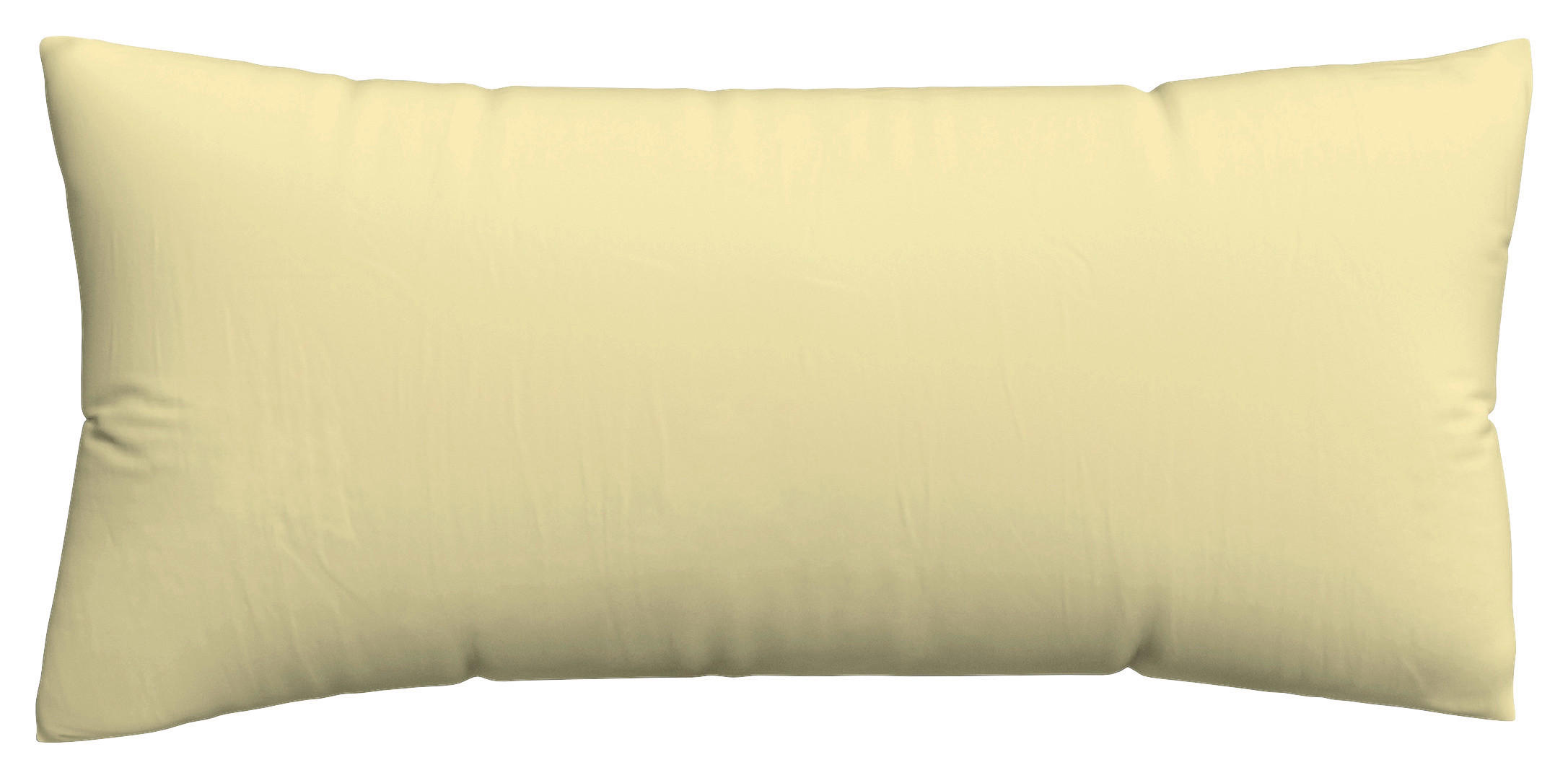 Schlafgut Kopfkissenbezug Easy Jersey Gelb 40x80 cm