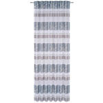 FERTIGVORHANG halbtransparent  - Blau, Design, Textil (140/255cm) - Novel