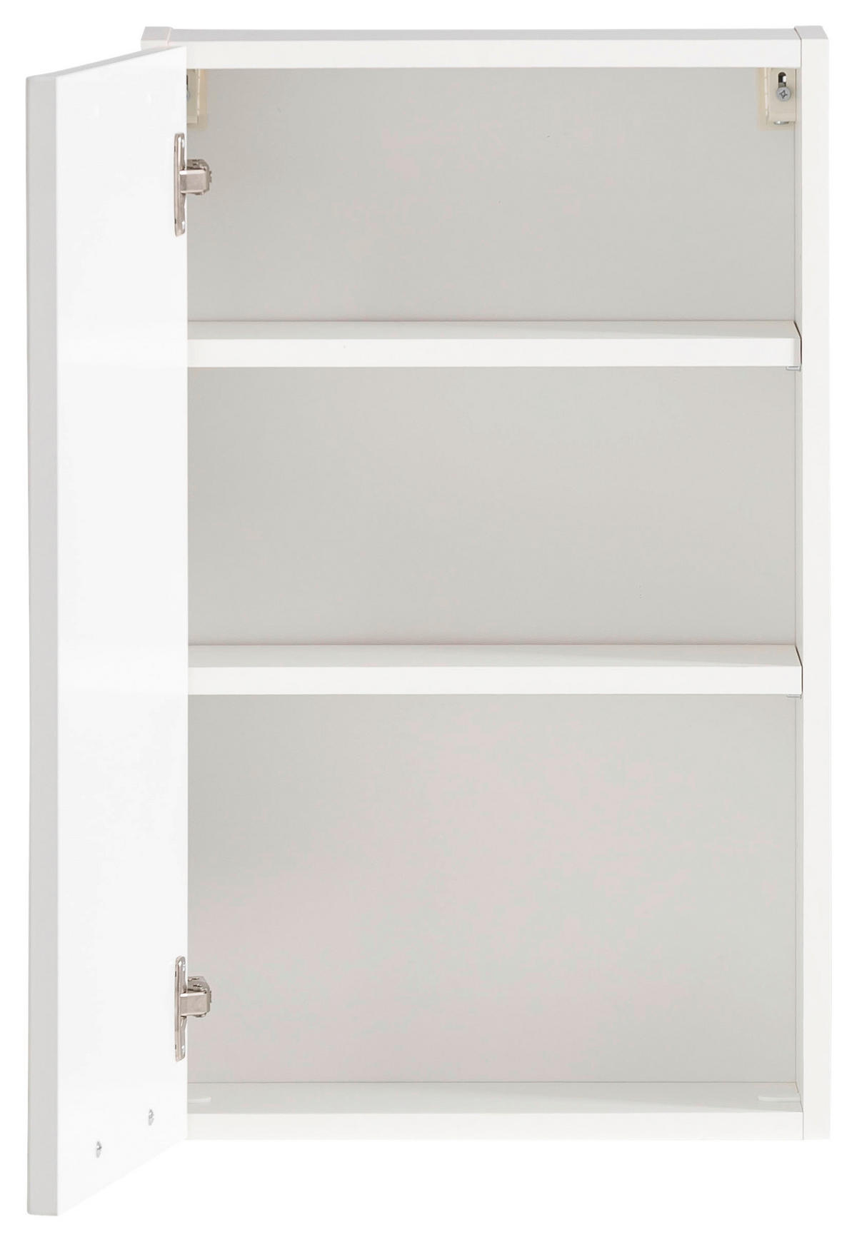 HÄNGESCHRANK 40/64/20 cm  - Schwarz/Weiß, ROMANTIK / LANDHAUS, Holzwerkstoff/Metall (40/64/20cm) - Xora