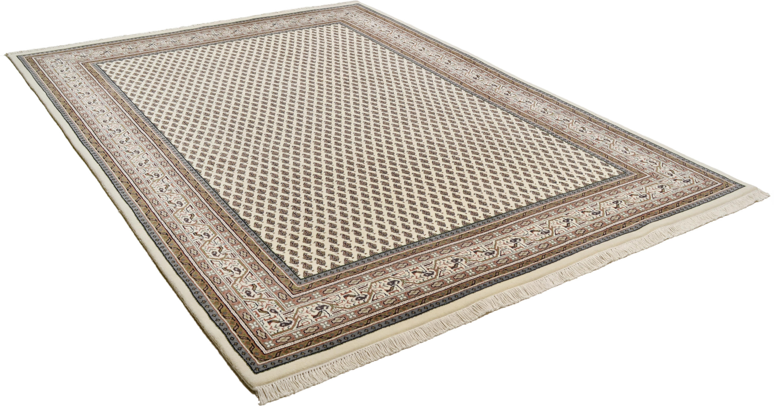 ORIJENTALNI TEPIH 70/140 cm   krem  ABBAS MERAJ  - krem, Basics, tekstil (70/140cm)