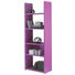 REGAL in 56/184/29 cm Lila - Lila/Grau, Design, Holz/Holzwerkstoff (56/184/29cm) - Carryhome REGAL in 56/184/29 cm Lila - Lila/Grau, Design, Holz/Holzwerkstoff (56/184/29cm) - Carryhome