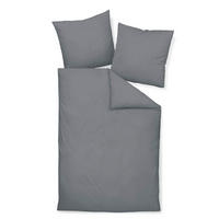 BETTWÄSCHE Seersucker 240/220 cm  - Titanfarben, Basics, Textil (240/220cm) - Janine
