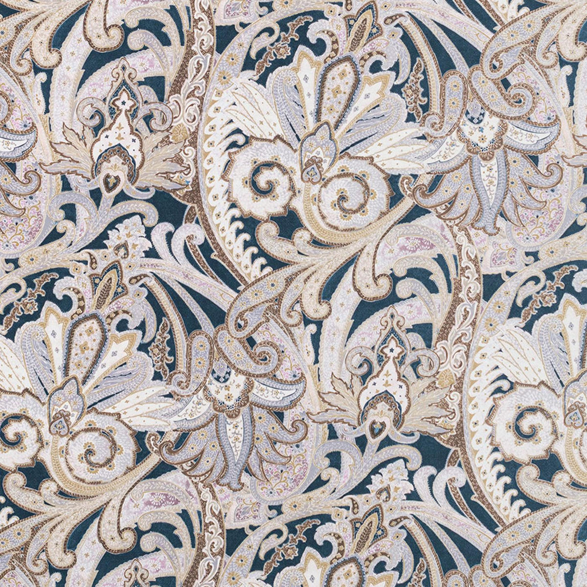 BETTWÄSCHE Atelier Makosatin 140/200 cm  - Blau, Design, Textil (140/200cm) - Estella