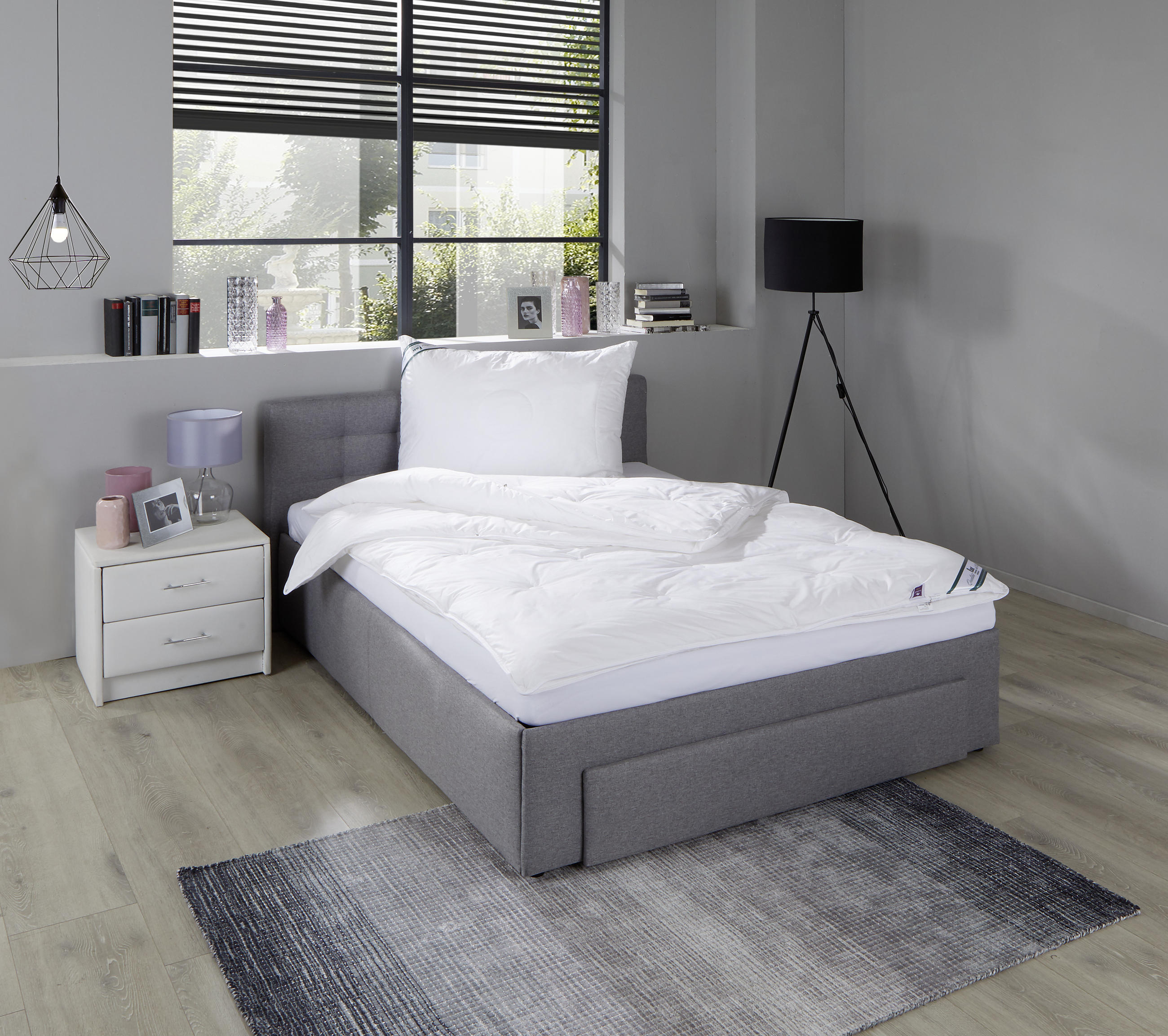 KOPFPOLSTER 70/90 cm   - Weiß, MODERN, Textil (70/90cm) - FAN