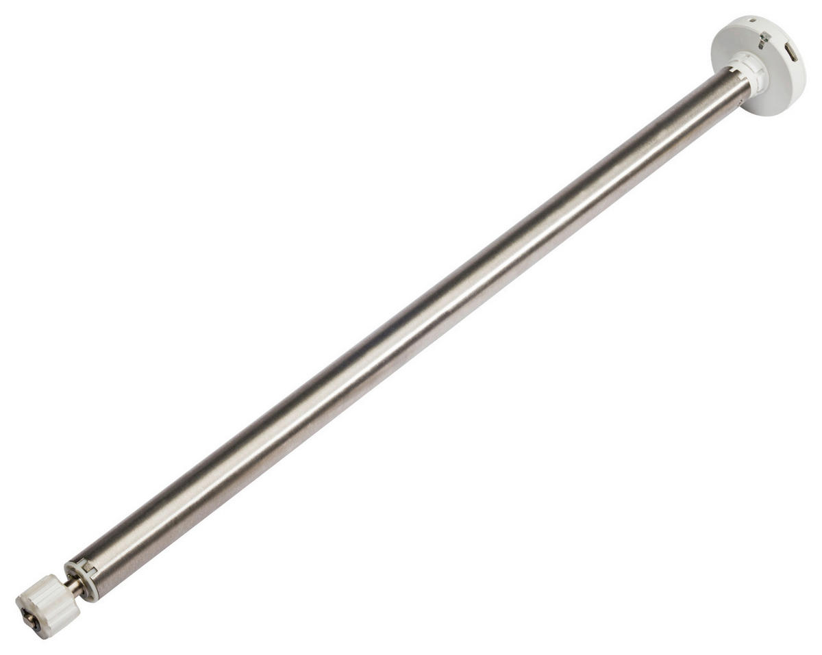 ELEKTROMOTOR FÜR ROLLO      - Edelstahlfarben/Weiß, Basics (53/6/5,5cm) - Homeware
