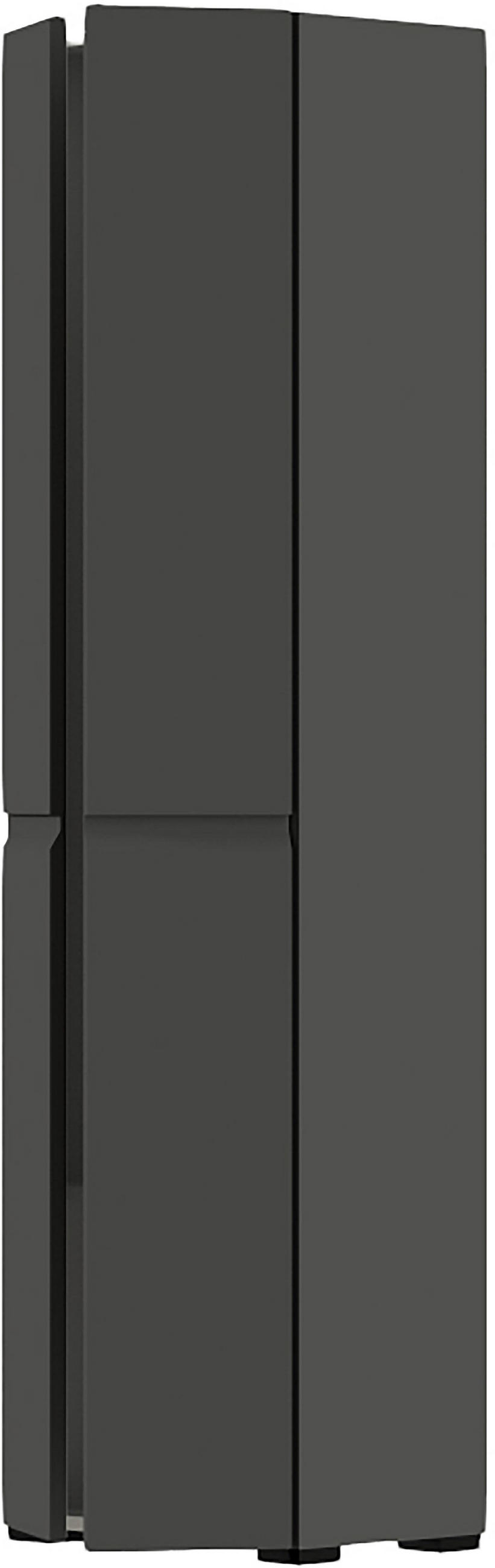 ORMAR GARDEROBNI  antracit  - crna/antracit, Design, drvni materijal/plastika (52/192/36cm) - Dieter Knoll
