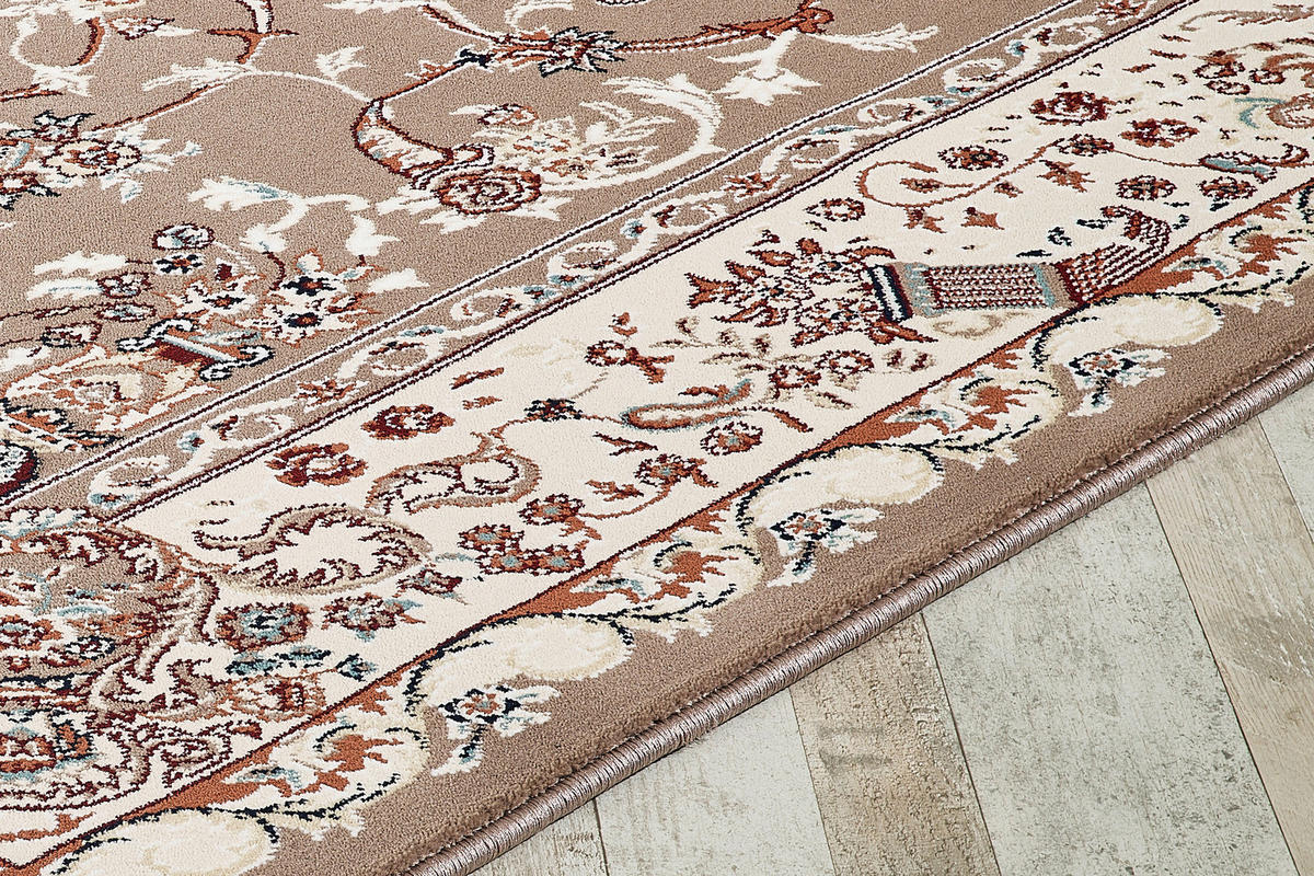 VINTAGE-TEPPICH 120/170 cm Semerkand Creme, Beige  - Beige/Creme, LIFESTYLE, Textil (120/170cm)