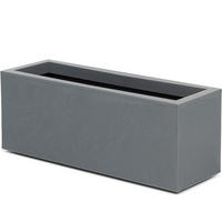 BLUMENKASTEN  - Grau, Basics, Kunststoff (60/23/20cm) - Ambia Garden