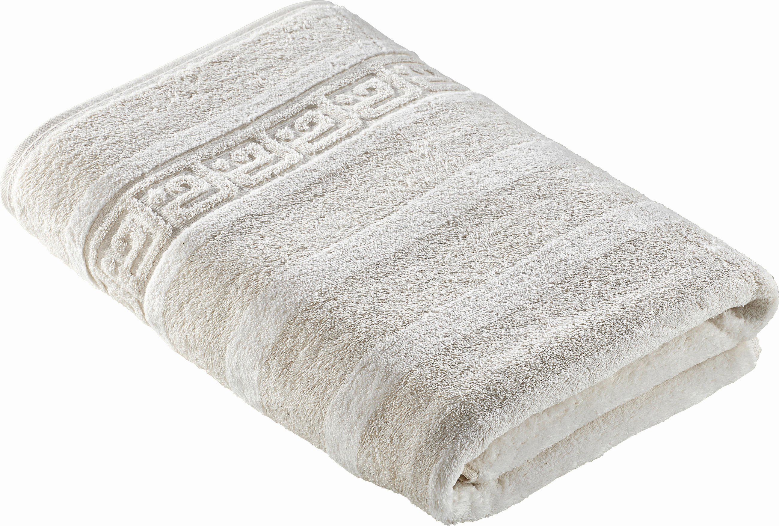 DUSCHTUCH Noblesse Uni 80/160 cm  - Naturfarben, Basics, Textil (80/160cm) - Cawoe