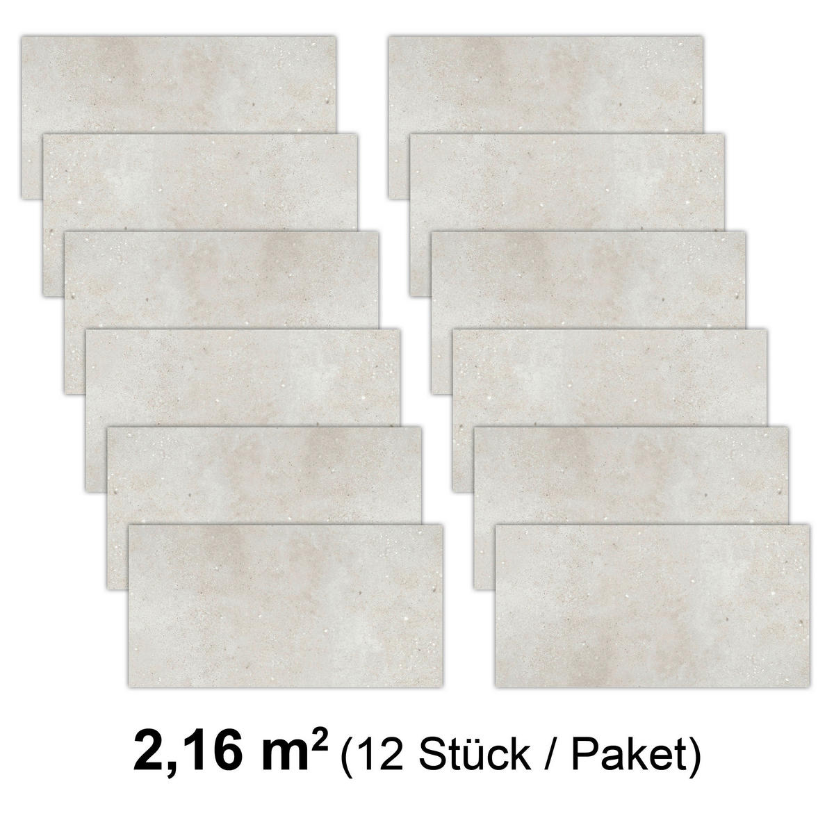 Vinyl für die Wand  - Beige, MODERN, Kunststoff (60/30/0,37cm)