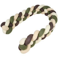VALCOVÝ MANTINEL DO POSTIEĽKY - krémová/zelená, Basics, textil (16/200cm) - Patinio