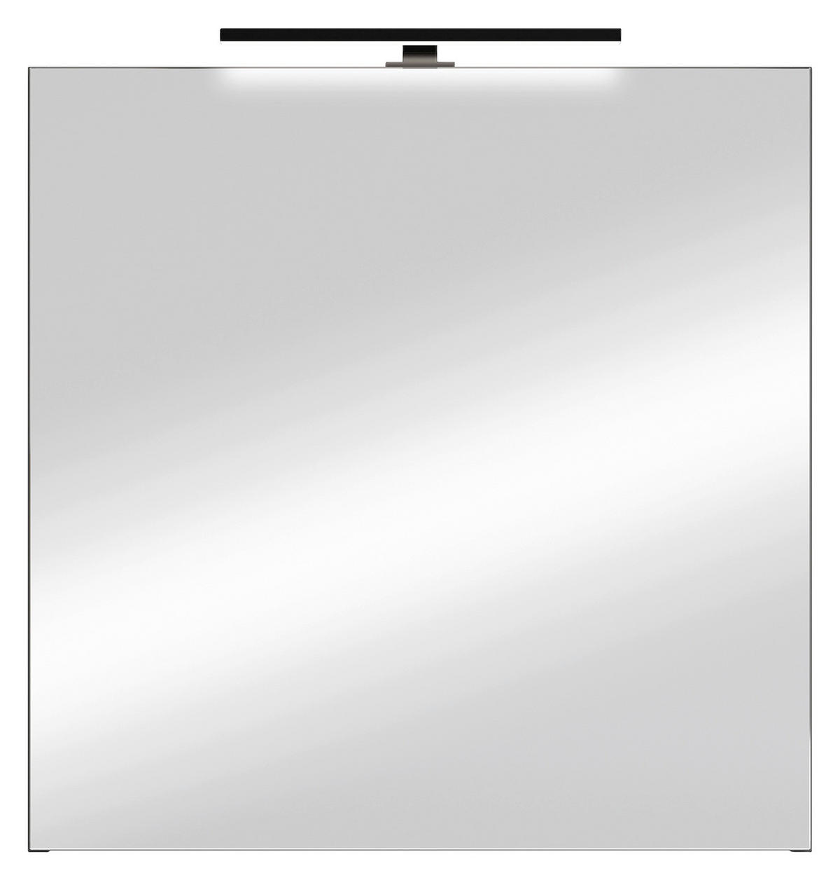 SPIEGELSCHRANK 60/60/20 cm  - Anthrazit, MODERN, Glas/Holzwerkstoff (60/60/20cm) - MID.YOU