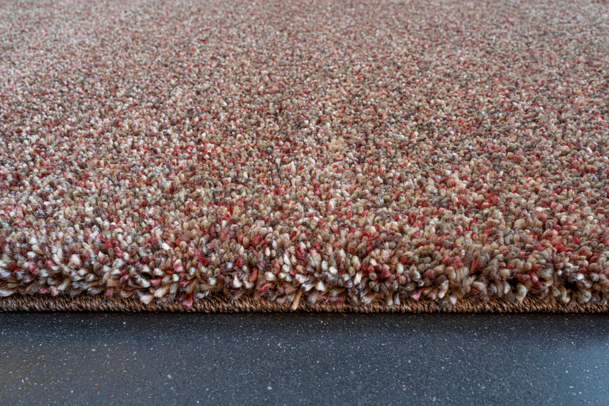 WEBTEPPICH Wohnzimmer 80/150 cm Tanami Rot, Beige, Rostfarben rechteckig  - Rostfarben/Beige, KONVENTIONELL, Textil (80/150cm) - Novel