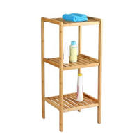 REGAL Bambus massiv Naturfarben  - Naturfarben, KONVENTIONELL, Holz (33/80/34cm) - Carryhome