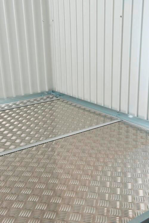 BODENPLATTE Alufarben  - Alufarben, Design, Metall (79,5/4/69,5cm) - Biohort