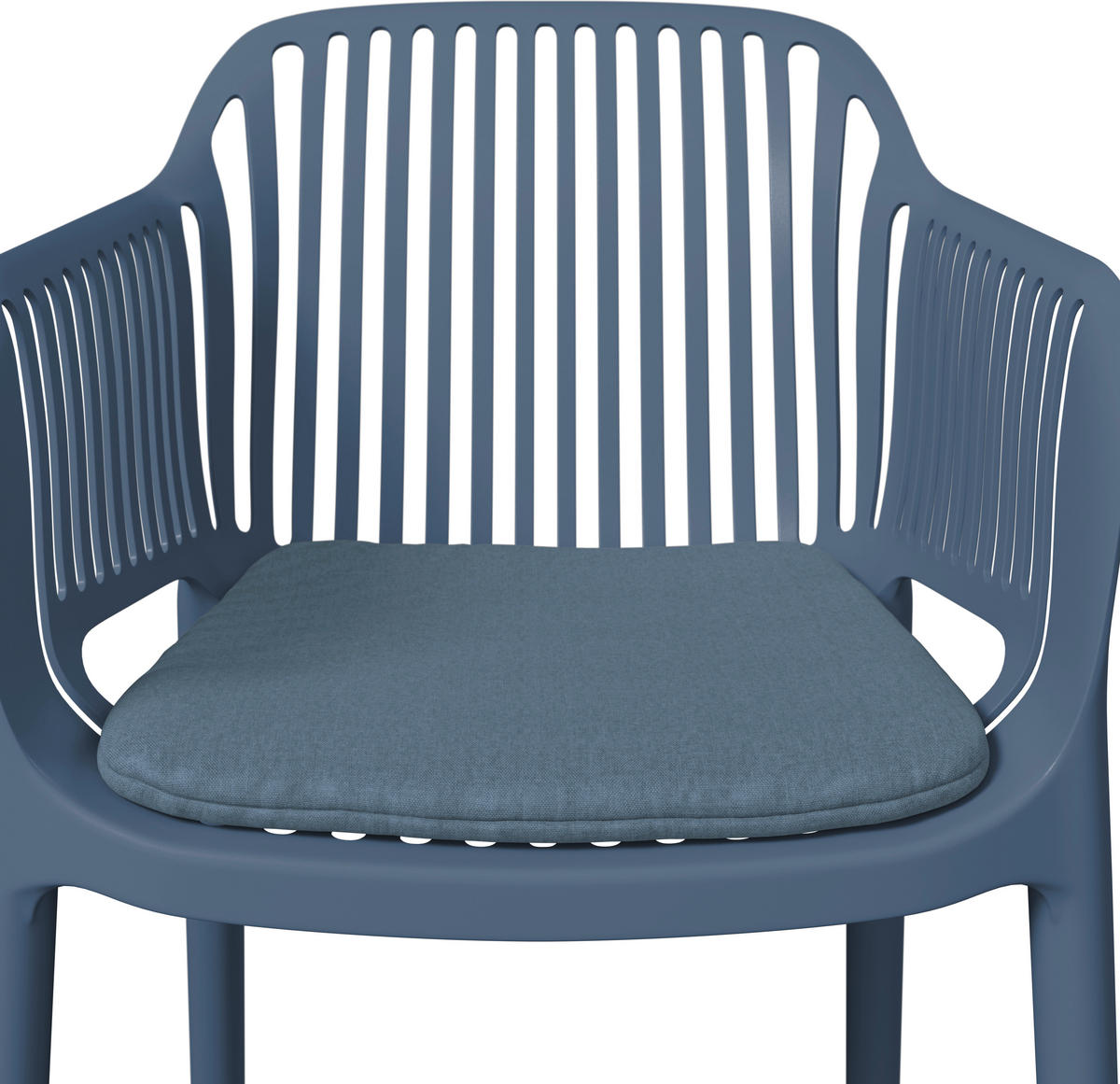 STAPELSESSEL Blau  - Blau, Basics, Kunststoff/Textil (55/80/60cm) - Ambia Garden